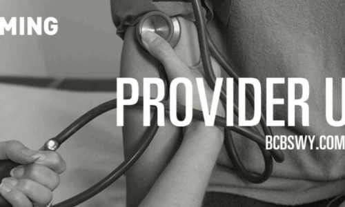 BCBS WY Provider Updates BCBS WY Provider Updates